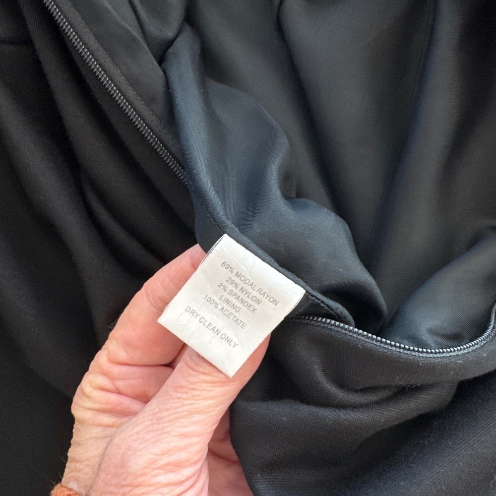 Trina Turk Fitted Dress Black/Plum - Picture 5 of 10